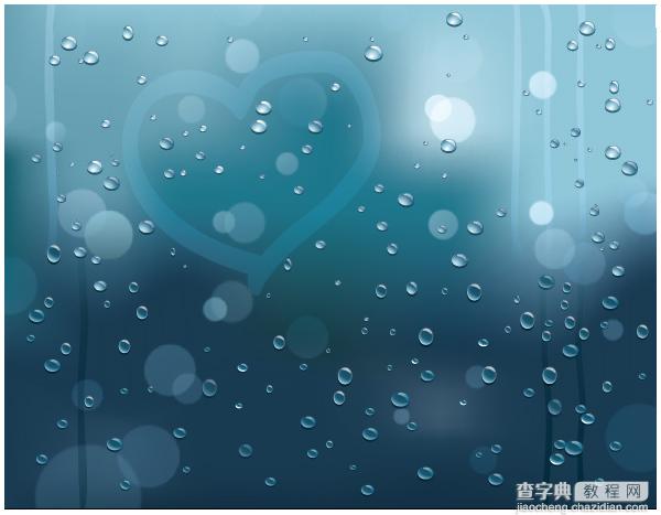 Illustrator CS4 绘制覆盖着雨滴窗口1