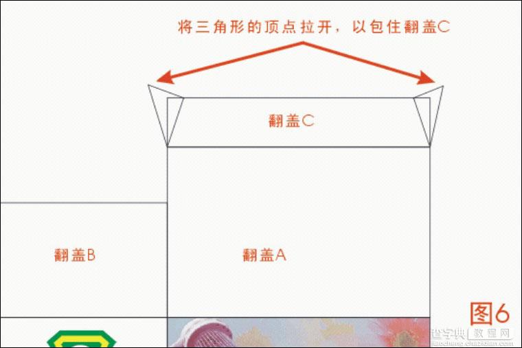 教你用CDR设计立体包装盒教程6