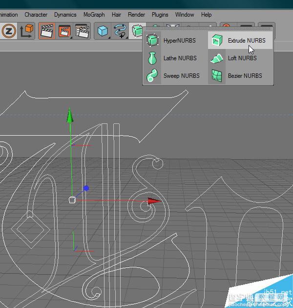 AI+Cinema 4D打造玛雅时代的高贵立体字效果26