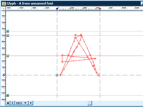 将AI矢量数据转入Fontlab的问题12