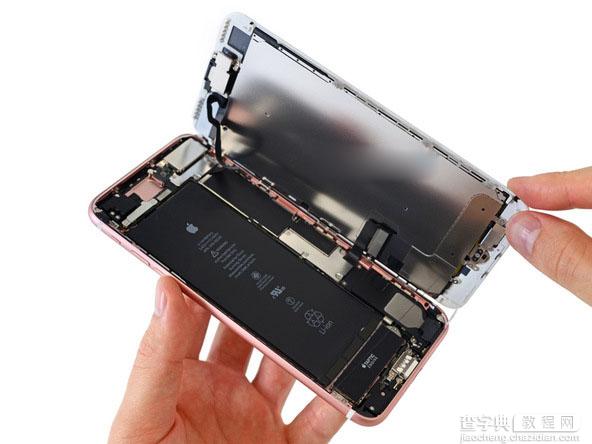 iPhone7 Plus做工如何？苹果iPhone7 Plus玫瑰金色拆机图解评测全过程9