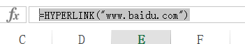 excel表格中怎么使用函数添加超链接?3