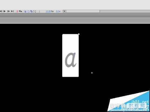 flash cs5中怎么制作流动的字母和数字的动画?5