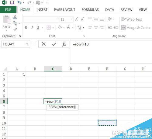 Excel函数应用:函数row和column的用法3