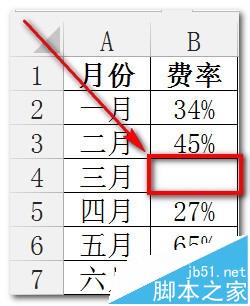 excel折线图/饼图怎么忽略数据源中的0值?7