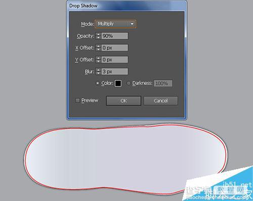 AI绘制一只写实的蓝色运动鞋8