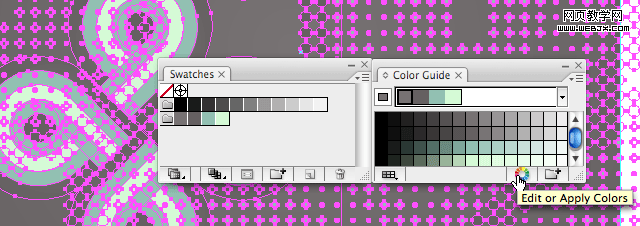 Illustrator CS3教程 实时上色工具应用技巧2