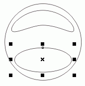 Coreldraw(CDR)设计绘制具有透明效果的小水滴按钮实例教程3