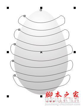 coreldraw绘制简单削皮效果的方法(图文教程)18