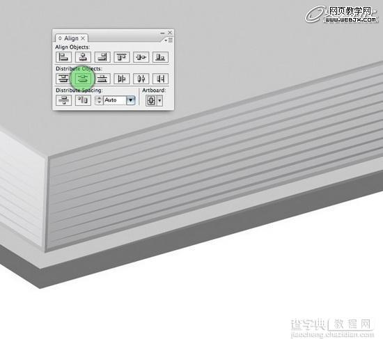 使用Illustrator里的路径和3D工具来制作翻页效果的日历图标7