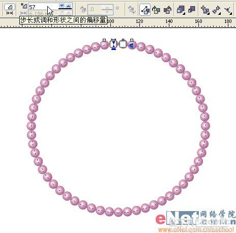 Coreldraw教程：打造一串珍珠项链7