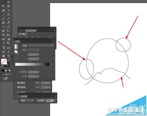 ai怎么绘制愤怒的小鸟?3