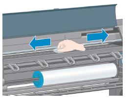 HP Designjet Z6800打印机怎么清洁打印平台?5