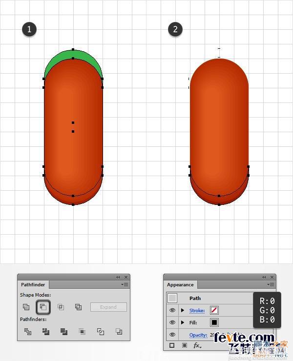 AI制作创意可爱的烤肠文字效果8