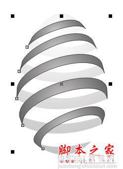 coreldraw绘制简单削皮效果的方法(图文教程)27