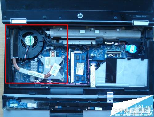 hp8440p笔记本怎么拆解清理灰尘?16