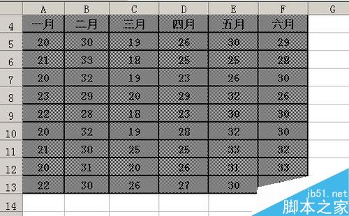 excel表格如何加底纹背景?10