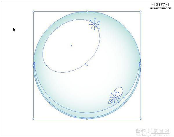 Illustrator 绘制矢量的卡通绿叶(不透明调板)11