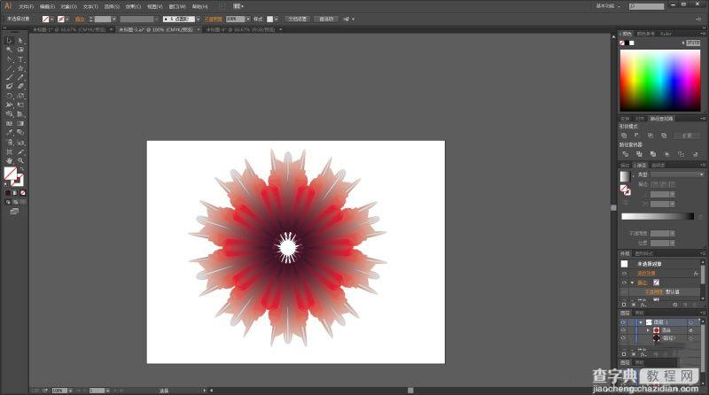 巧用Adobe Illustrator绘制精美的曼陀罗花19