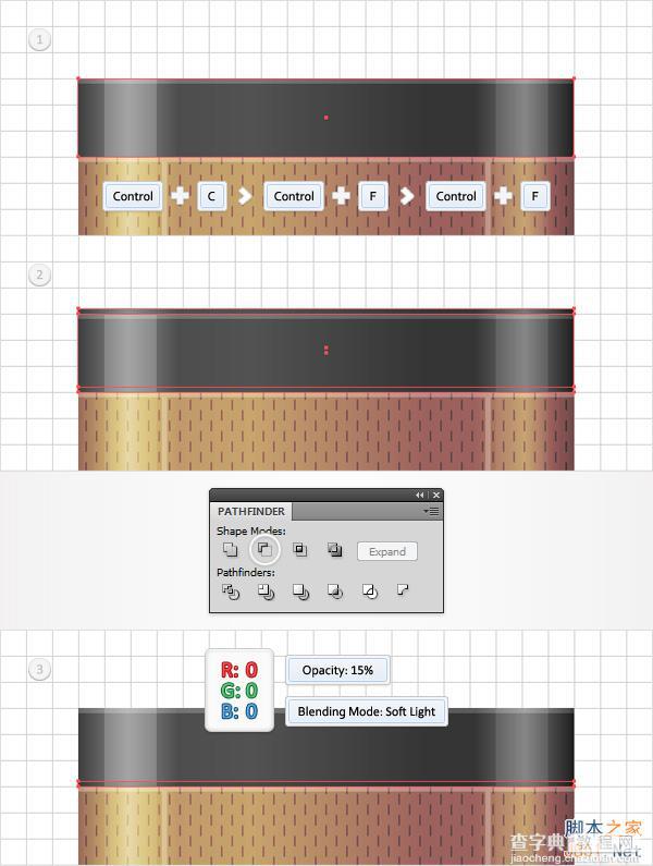 Illustrator绘制精致复杂的复古风格打火机图标26