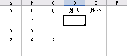 在excel表格中如何比较大小呢?1