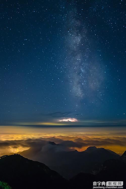 教你如何拍摄夜空最璀璨的风景方技巧教程4