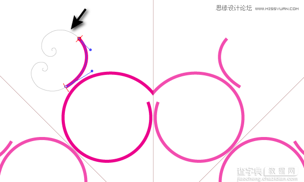 AI结合MirrorMe插件绘制典雅时尚的欧式复古立体花纹对称图案19