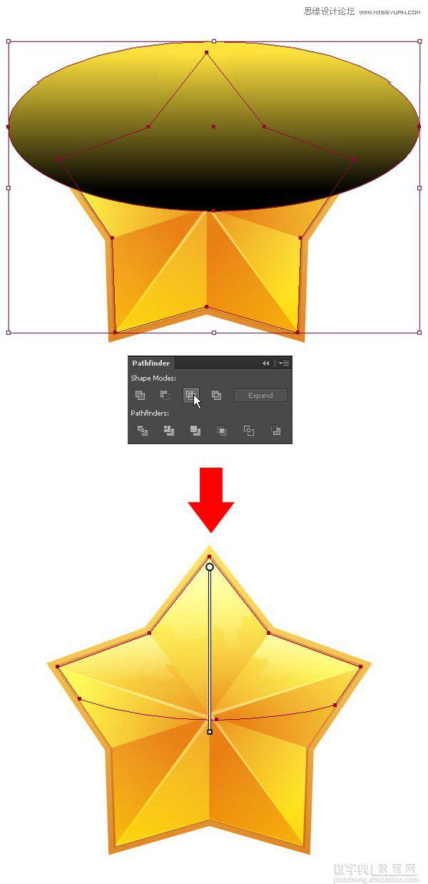 Illustrator(AI)设计绘制精致的圣诞节花环实例教程15