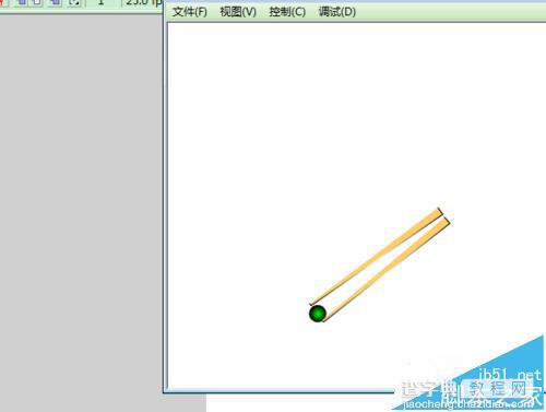 FLASH怎么制作一双筷子夹起小球的动画教程?10