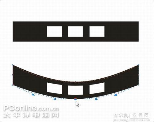 Coreldraw教程：造型工具和交互式工具49