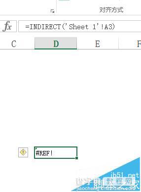 excel中indirect引用工作表返回ref错误值该怎么办?2
