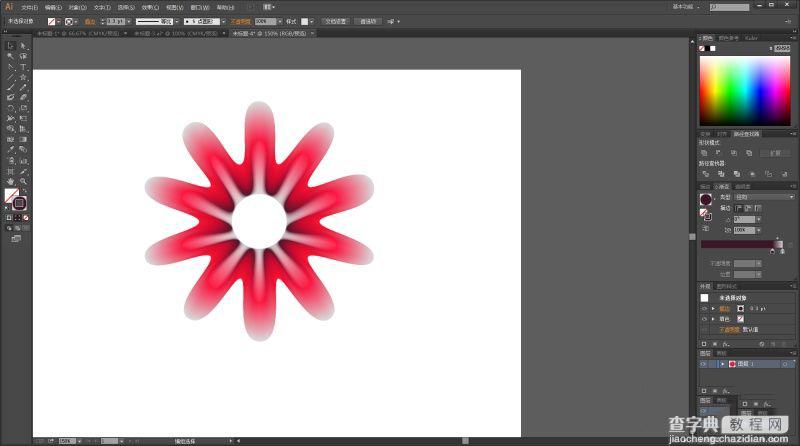 巧用Adobe Illustrator绘制精美的曼陀罗花14