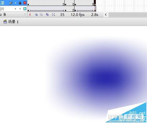 flash怎么制作模糊遮罩效果? flash遮罩动画的制作方法12