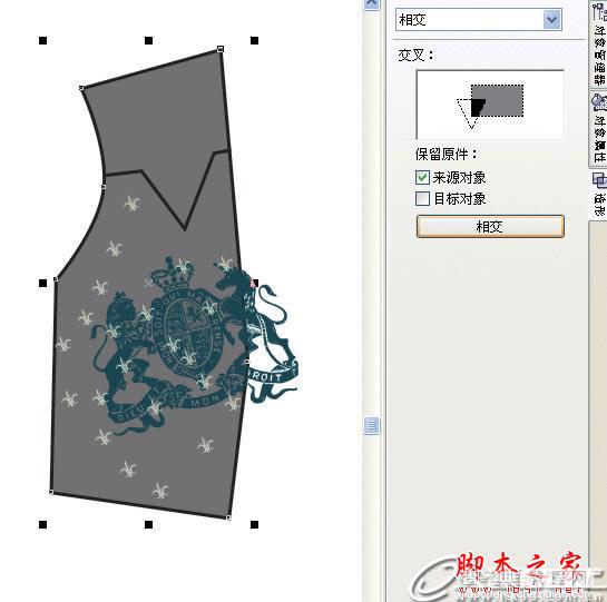 CorelDRAW(CDR)设计制作夏装男士衣服款式图实例教程图文详解34