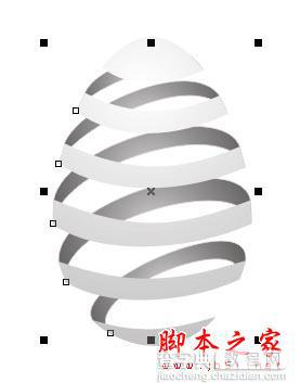 coreldraw绘制简单削皮效果的方法(图文教程)28