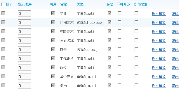 如何设置Discuz!7.0分类信息功能10