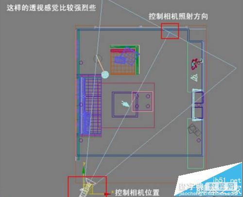 3DMax效果图怎么使用相机设置和渲染?1