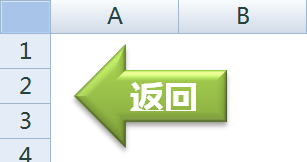 excel表格中怎么是做导航目录和返回按钮?13