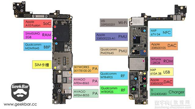 iPhone7做工怎么样 苹果iPhone7拆机全过程图解评测56