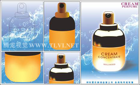 CorelDRAW 设计优秀品质的香水广告2