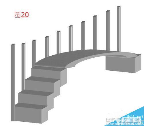 在word文档中绘制一个楼梯效果21