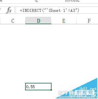 excel中indirect引用工作表返回ref错误值该怎么办?5