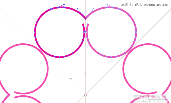 AI结合MirrorMe插件绘制典雅时尚的欧式复古立体花纹对称图案17