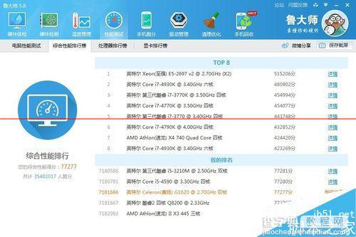 怎么判断笔记本主板、CPU硬件好坏？ 查看电脑配置的教程5