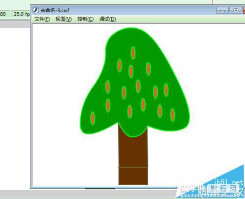 FLASH怎么制作一个砍伐大树的动画?9