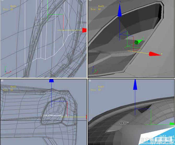 3DS MAX打造极品奔驰跑车SLR Stirling Moss(第一部分)95