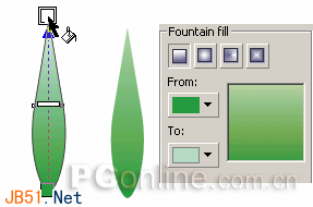 CorelDRAW(CDR)利用交互式变形工具应用设计绘制漂亮花朵实例教程16