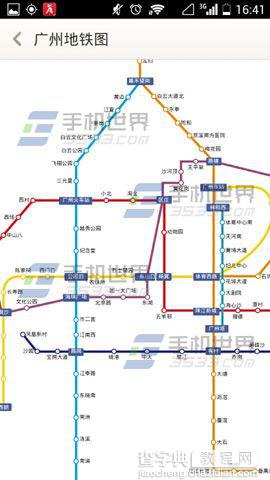 老虎地图怎么查看地铁线路图？老虎地图查看地铁线路图的方法4