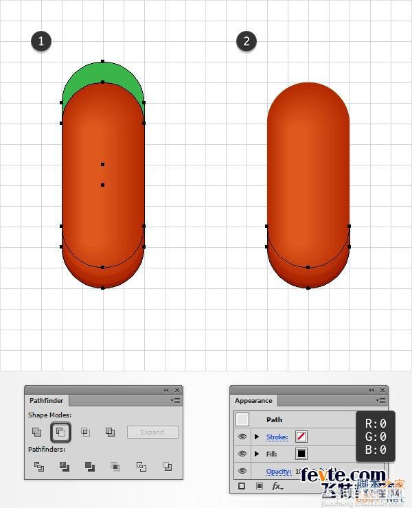 AI制作创意可爱的烤肠文字效果9