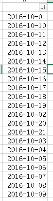 excel如何按照日期进行排序?12